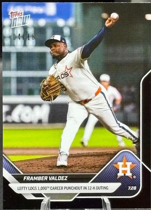 Framber Valdez [Black Foil] #481