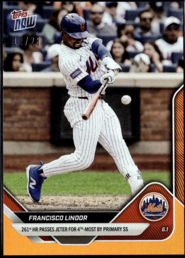 Francisco Lindor [Orange Foil] #245
