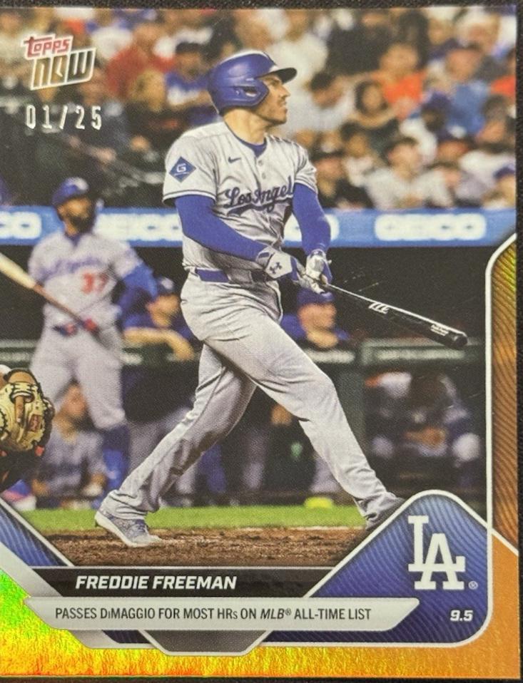 Freddie Freeman [Orange Foil] #659