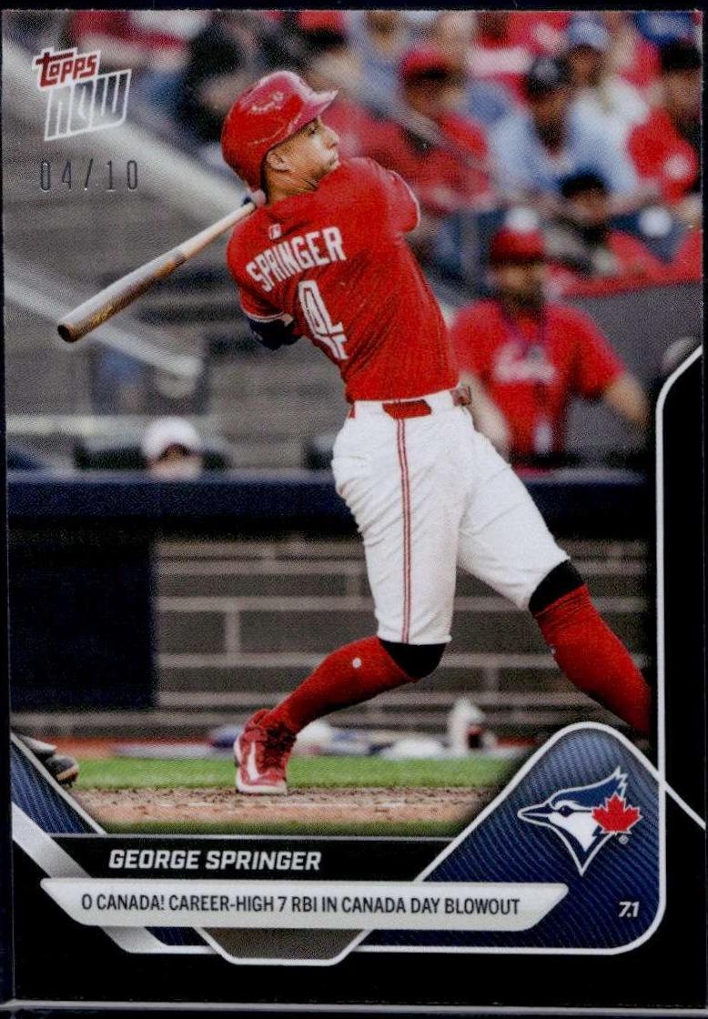 George Springer [Black Foil] #369