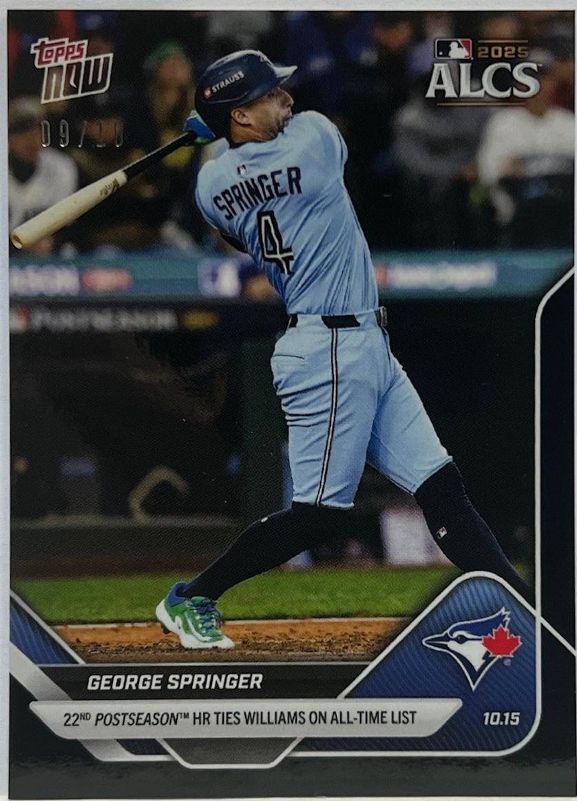 George Springer [Black Foil] #871