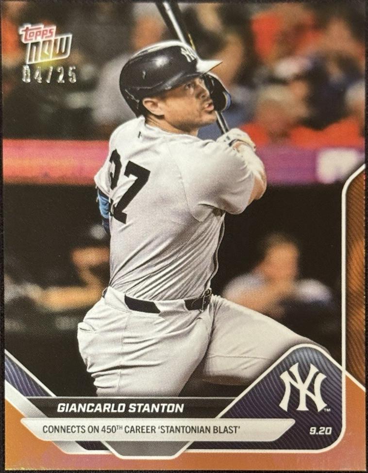 Giancarlo Stanton [Orange Foil] #739