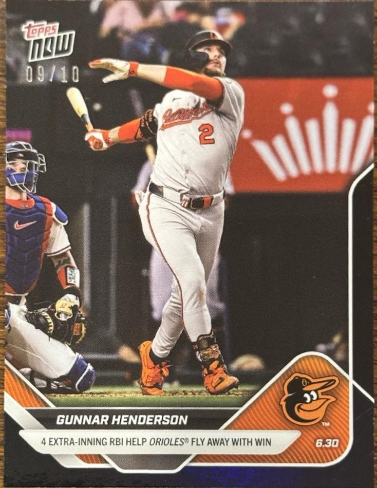 Gunnar Henderson [Black Foil] #368