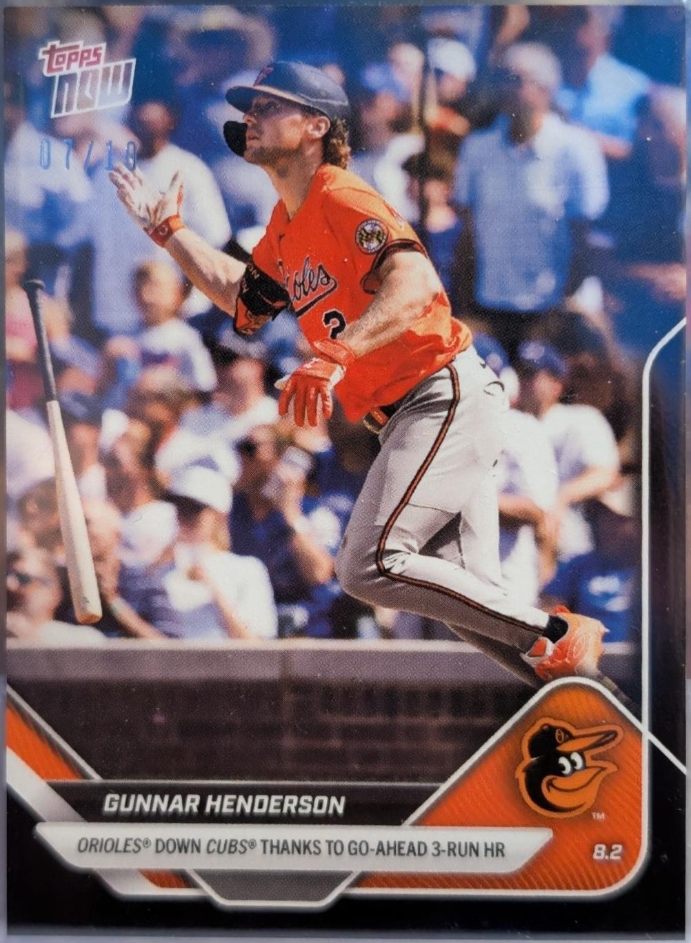Gunnar Henderson [Black Foil] #503