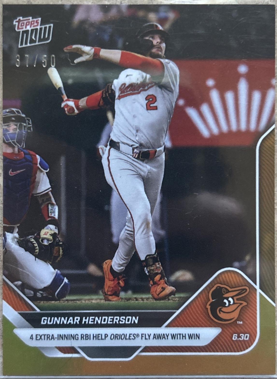 Gunnar Henderson [Gold Foil] #368