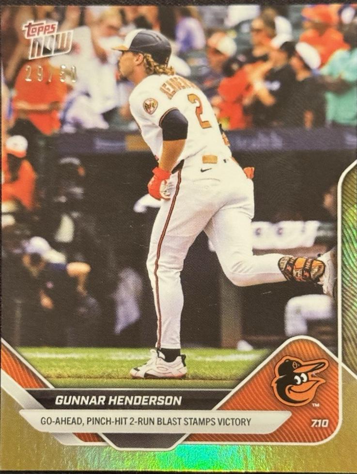 Gunnar Henderson [Gold Foil] #411
