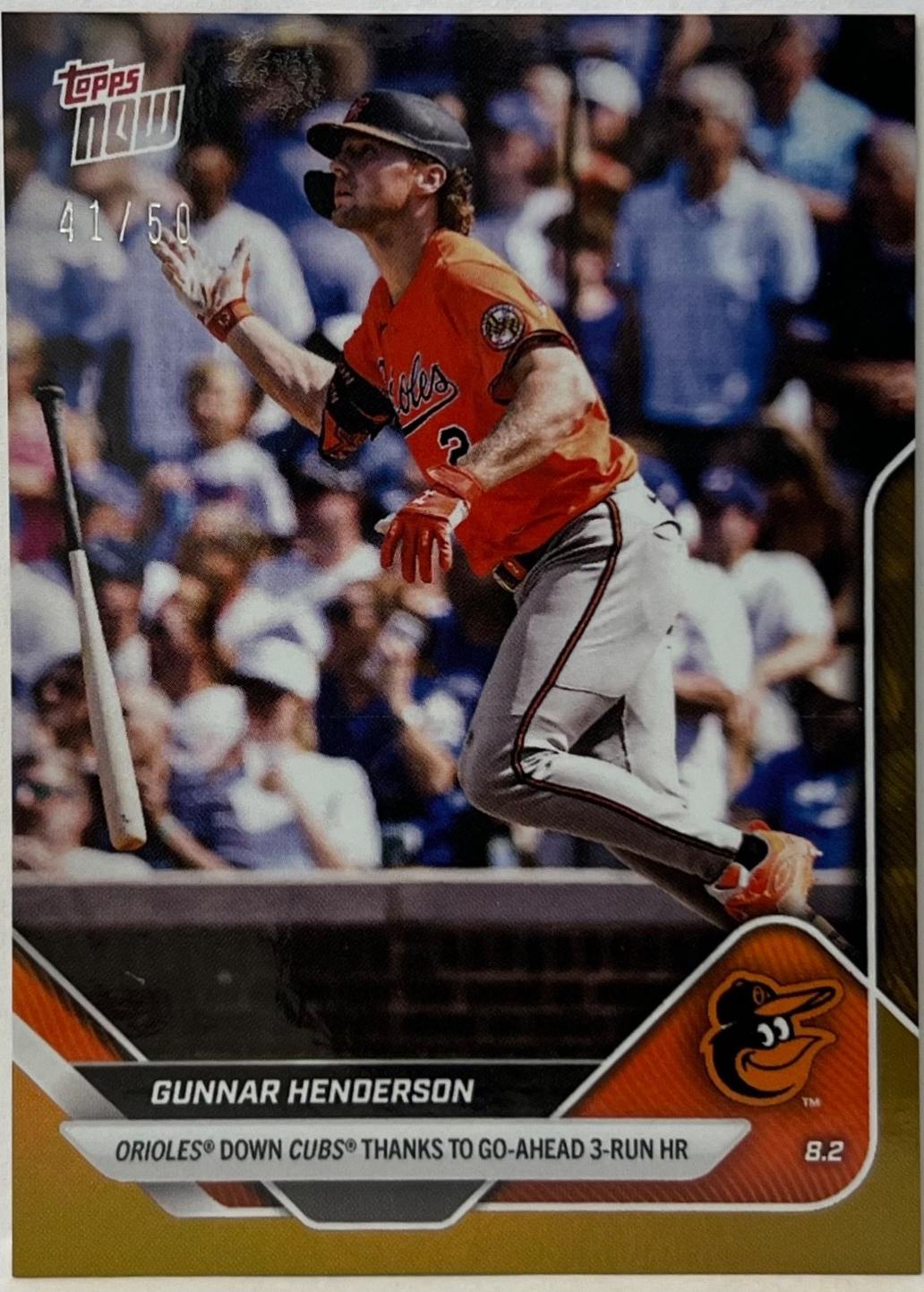 Gunnar Henderson [Gold Foil] #503