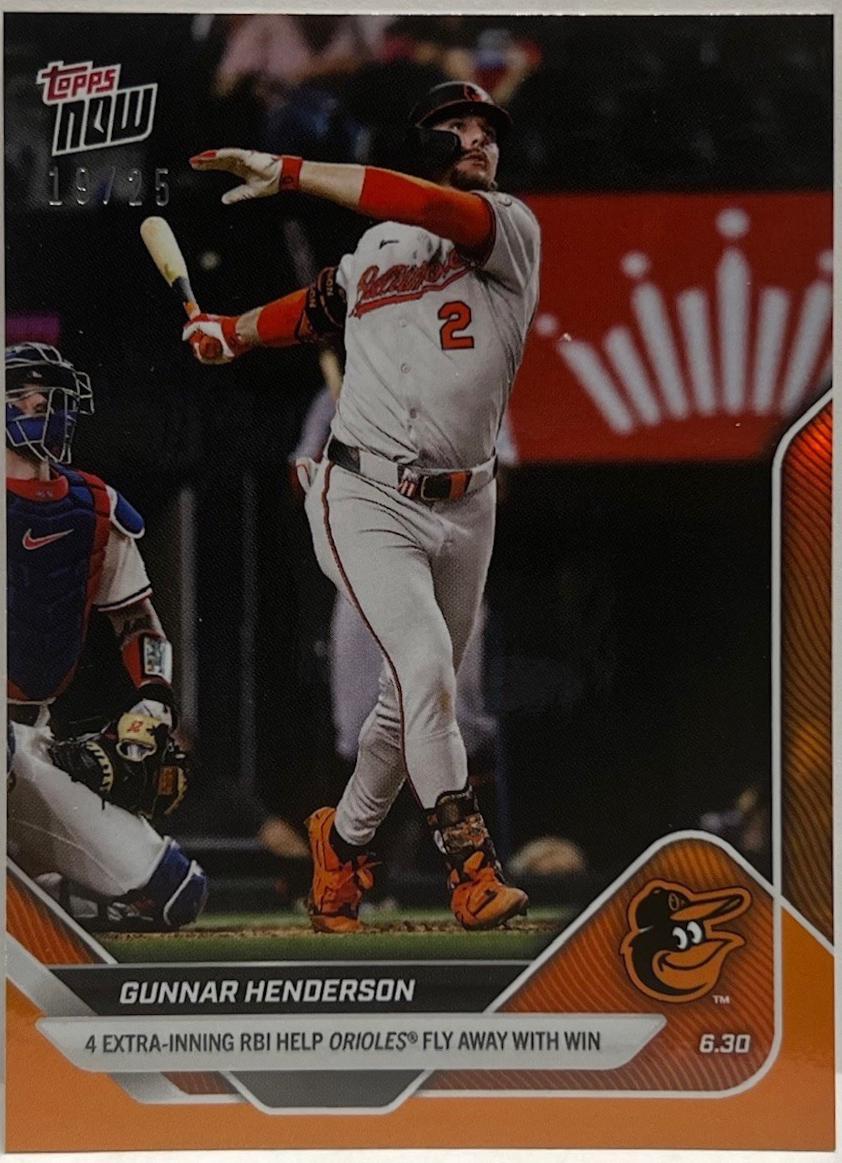 Gunnar Henderson [Orange Foil] #368