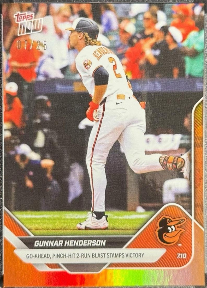 Gunnar Henderson [Orange Foil] #411