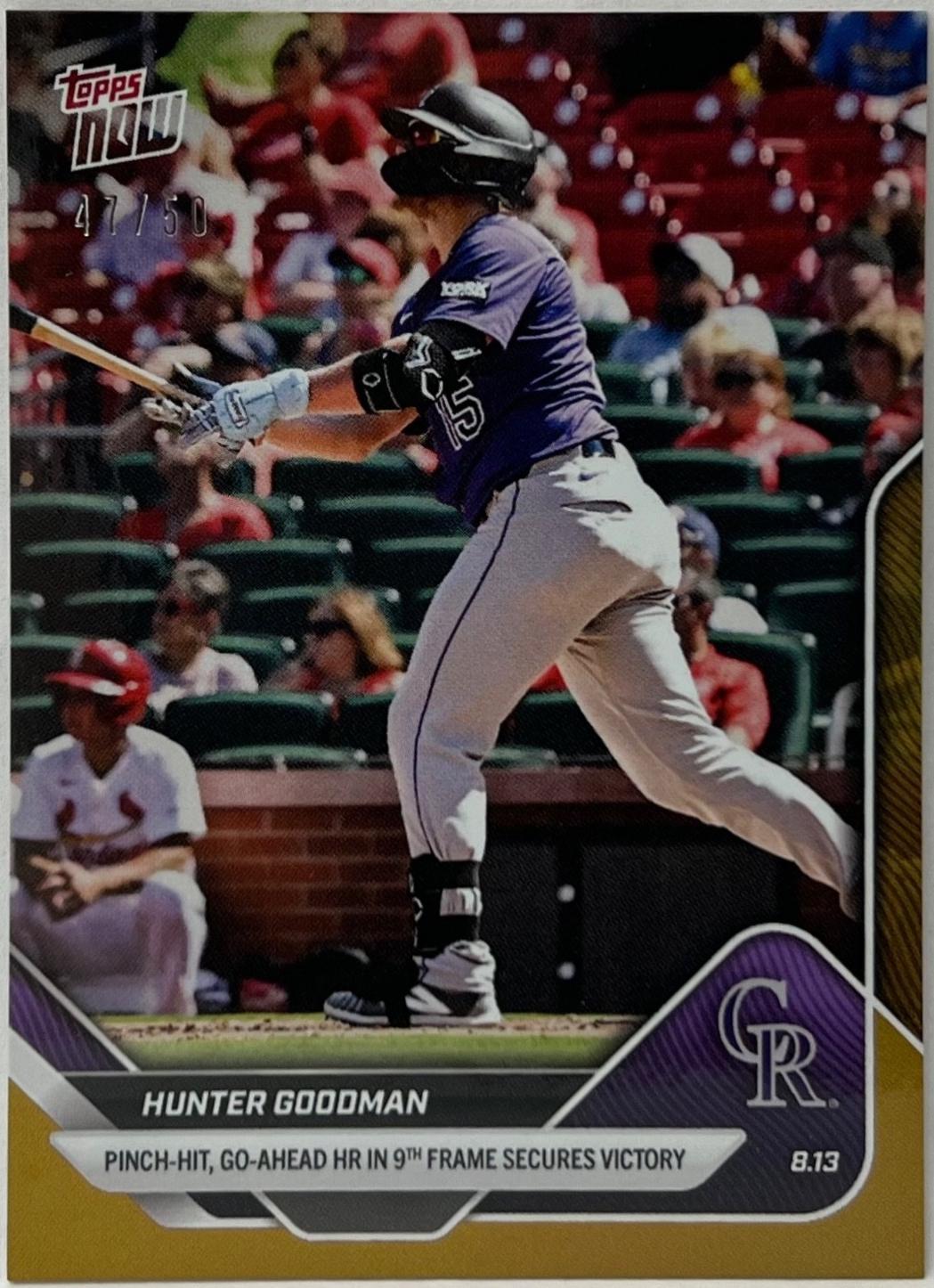Hunter Goodman [Gold Foil] #554
