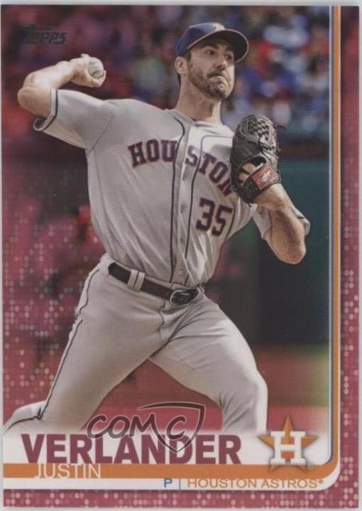 Justin Verlander [Mother's Day Pink] #57