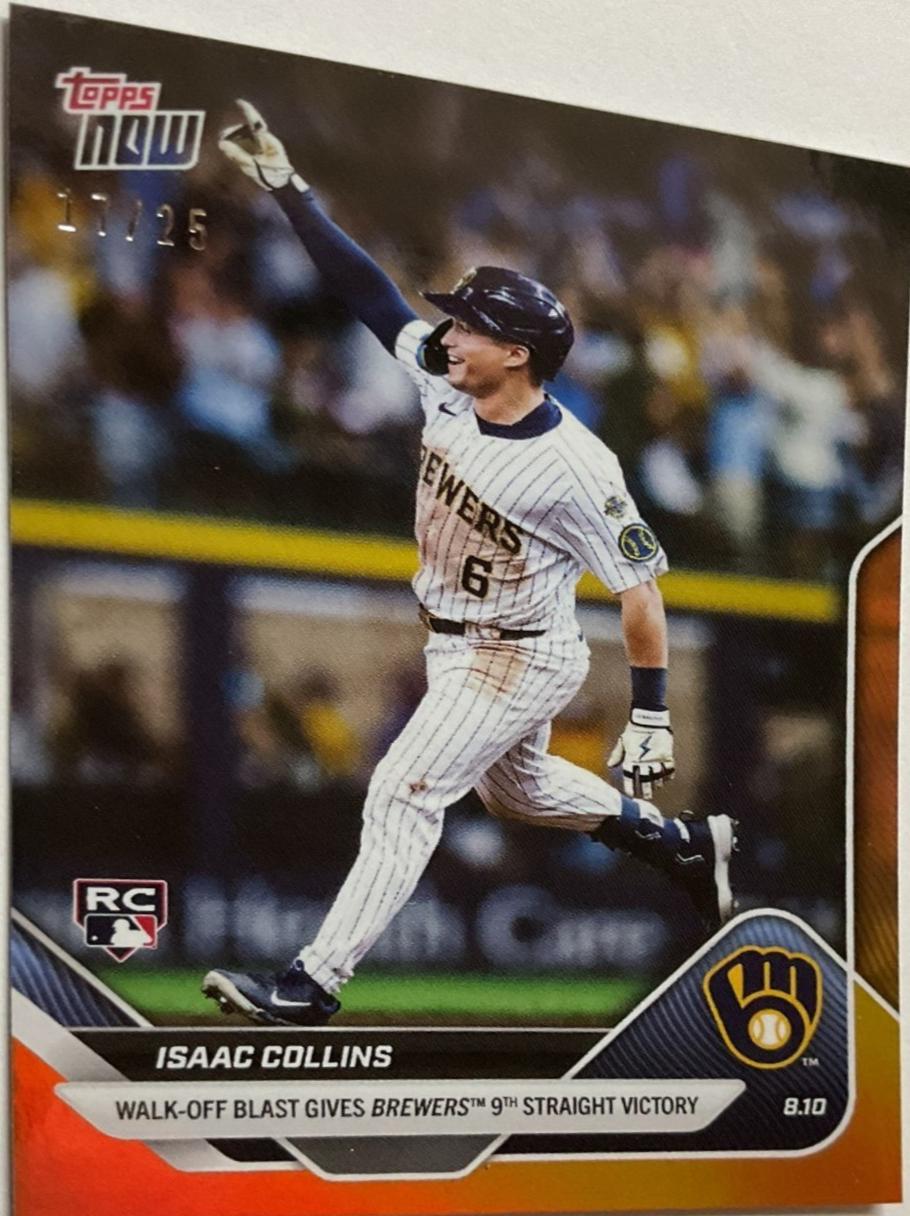 Isaac Collins [Orange Foil] #545