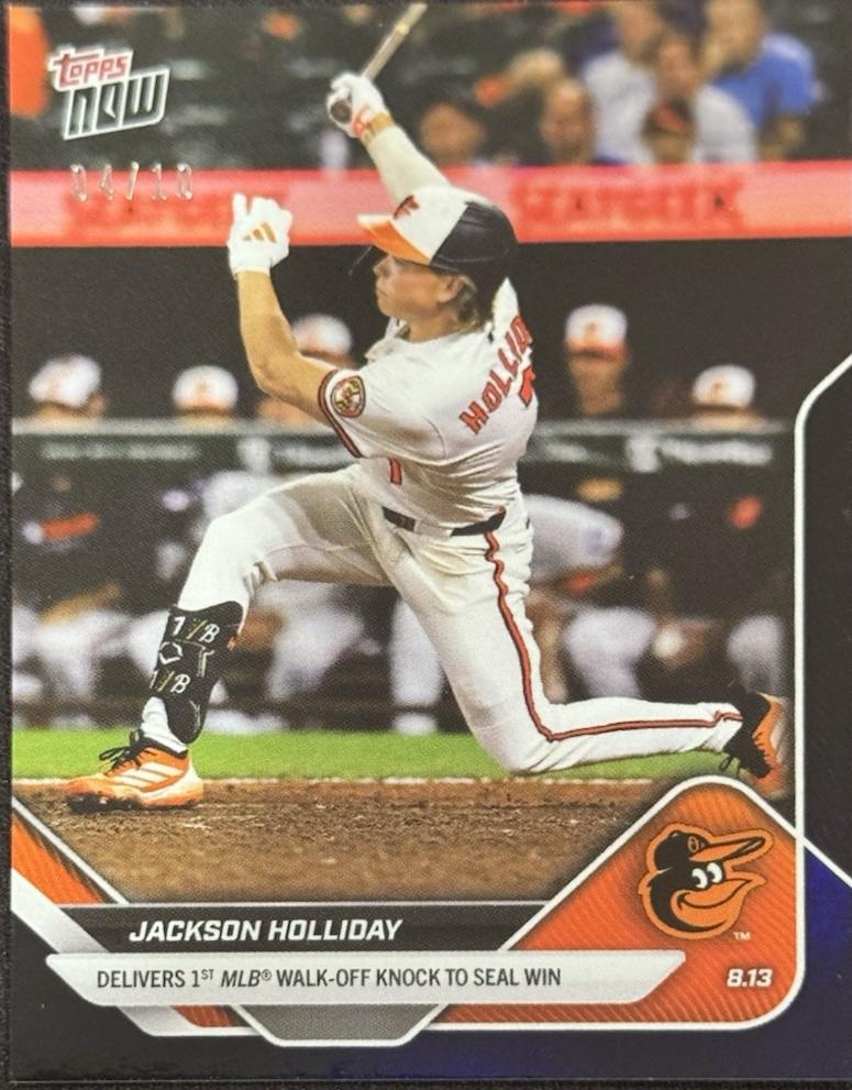 Jackson Holliday [Black Foil] #555