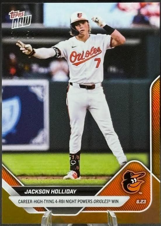 Jackson Holliday [Gold Foil] #343