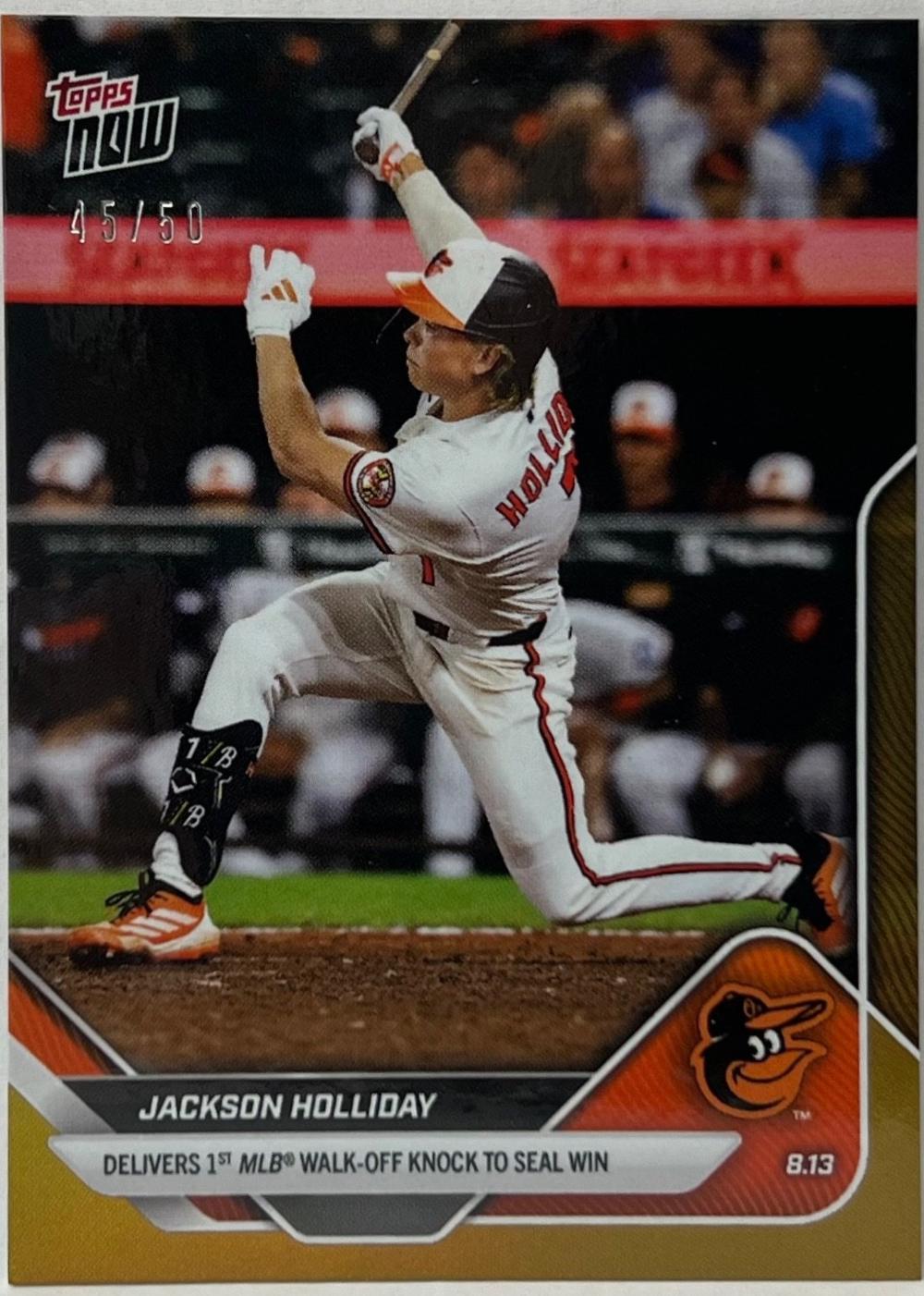 Jackson Holliday [Gold Foil] #555