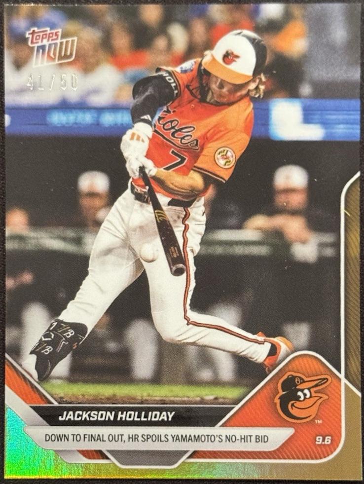Jackson Holliday [Gold Foil] #665