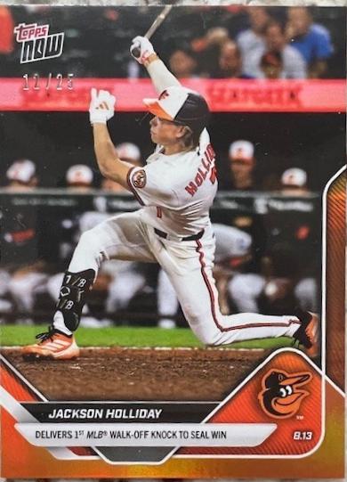 Jackson Holliday [Orange Foil] #555