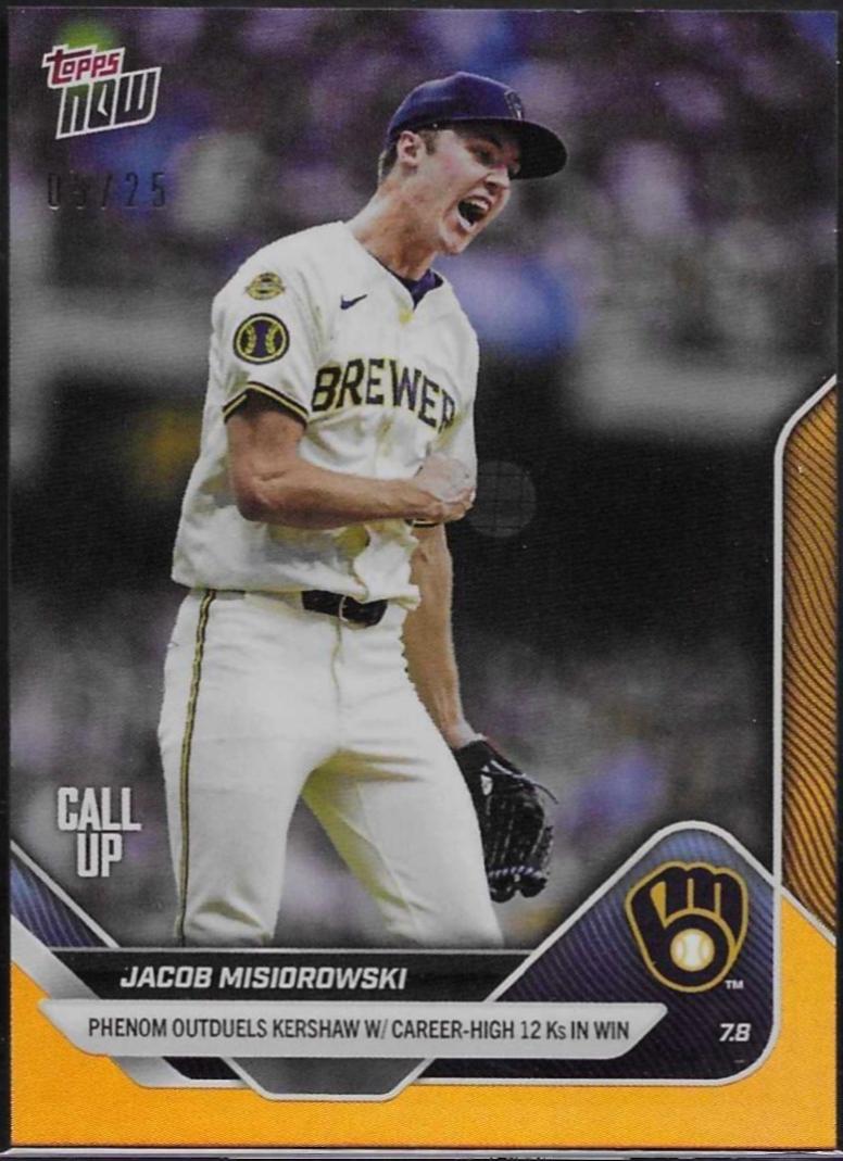 Jacob Misiorowski [Orange Foil] #402