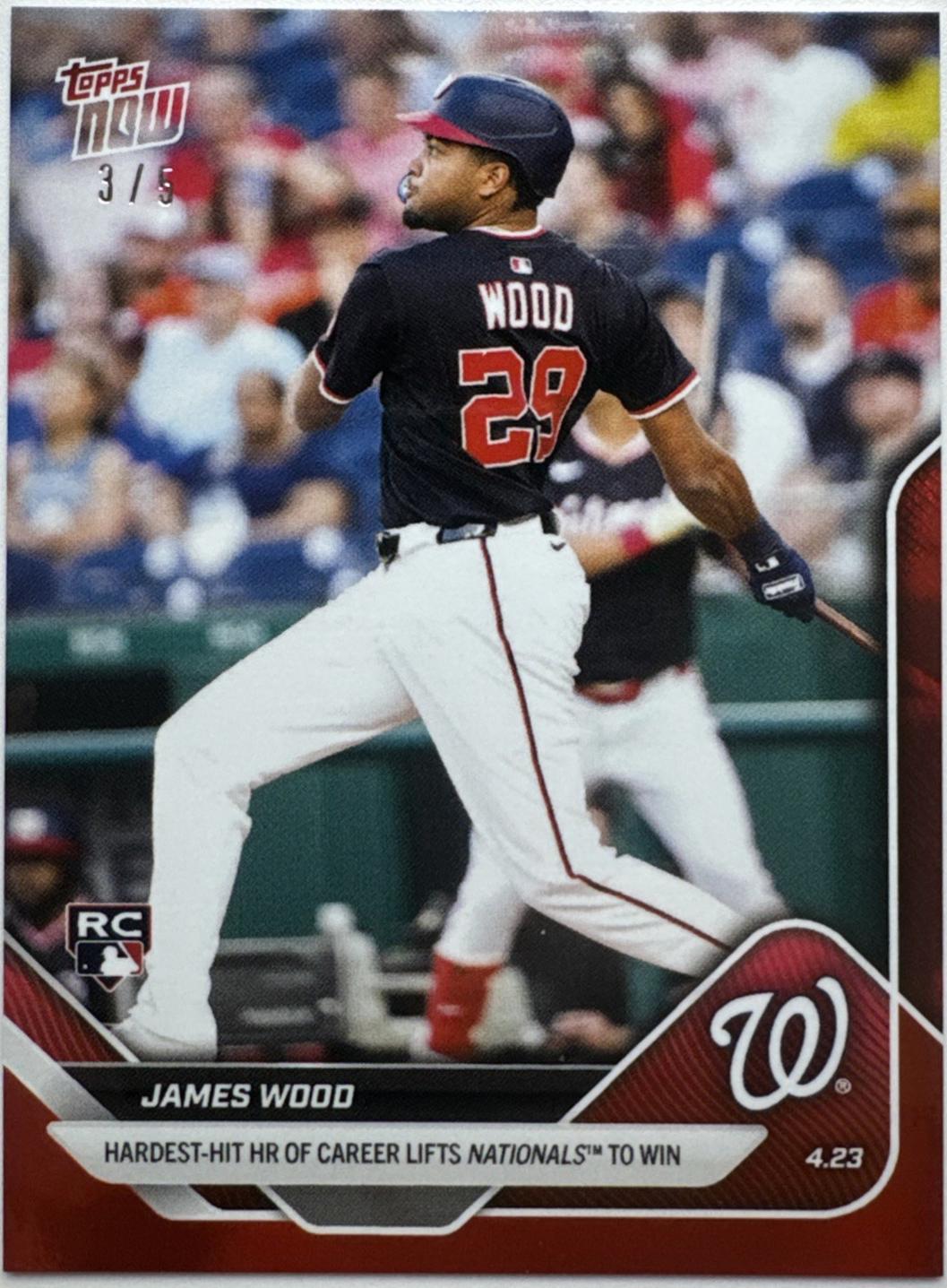 James Wood [Red Foil] #100