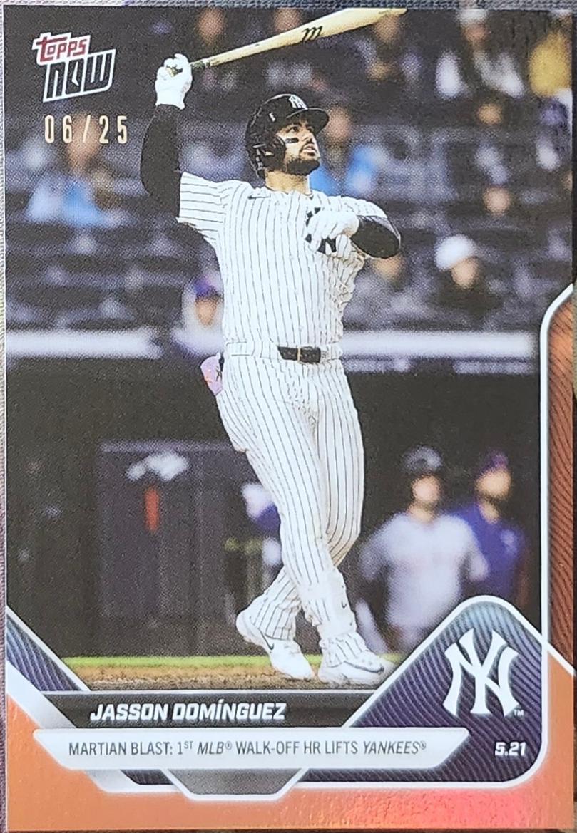 Jasson Dominguez [Orange Foil] #200