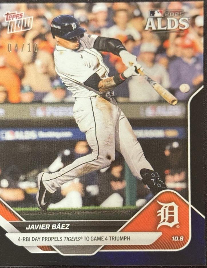 Javier Baez [Black Foil] #841