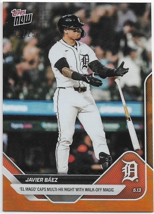 Javier Baez [Orange Foil] #171