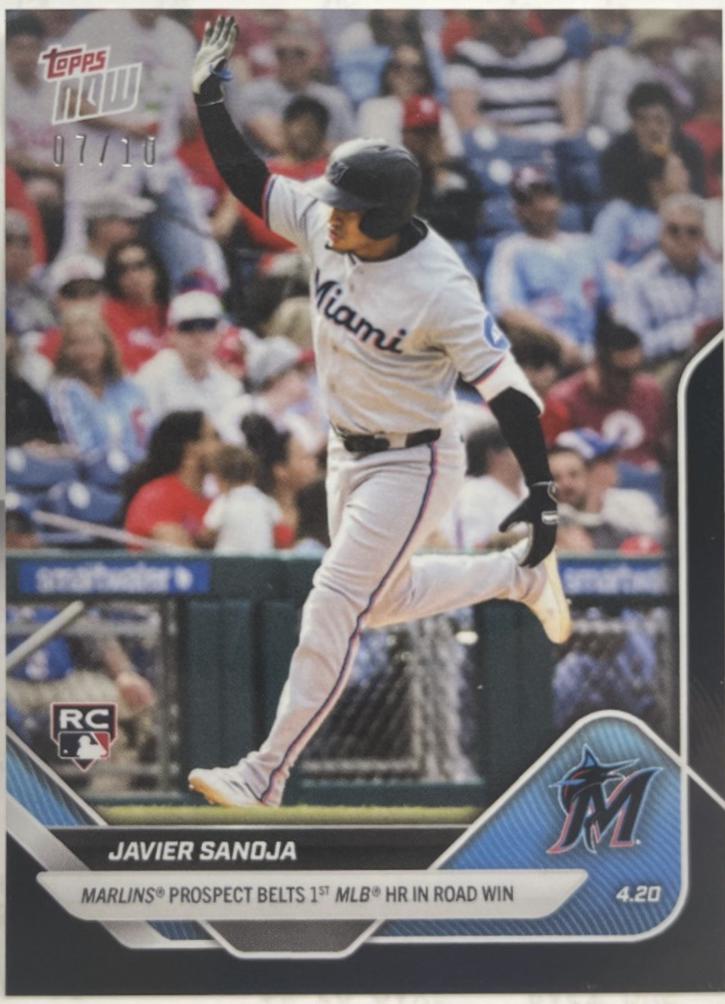 Javier Sanoja [Black Foil] #92