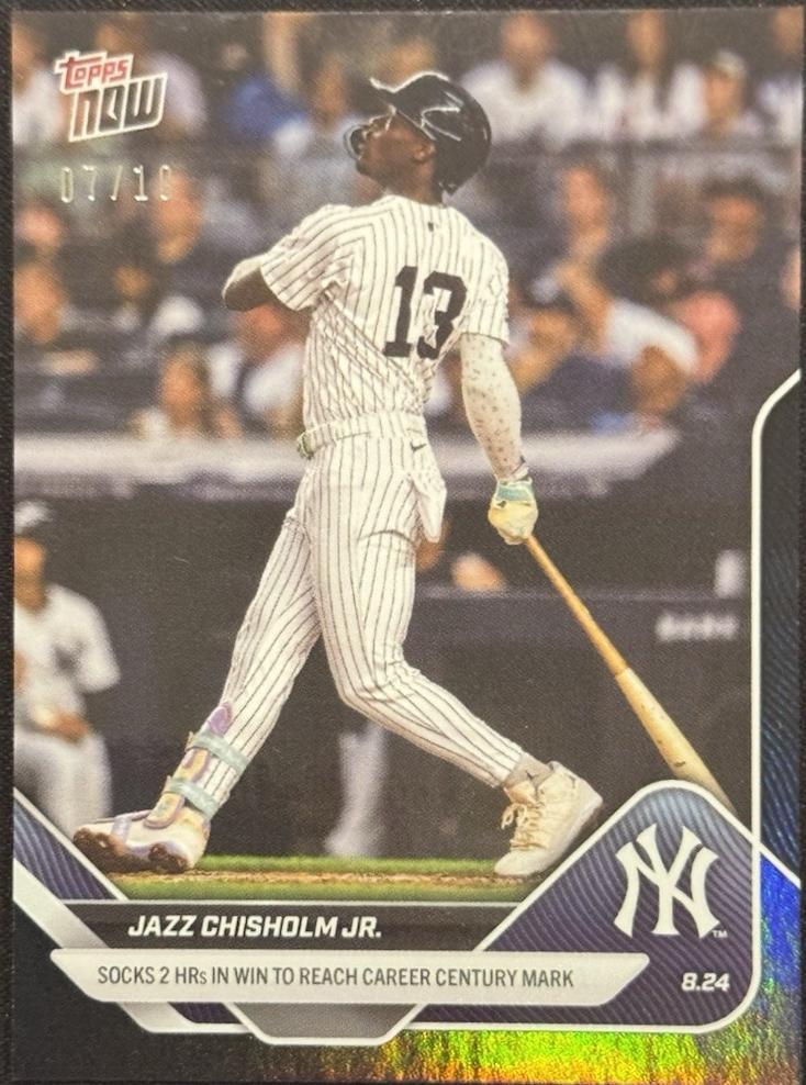 Jazz Chisholm Jr. [Black Foil] #606