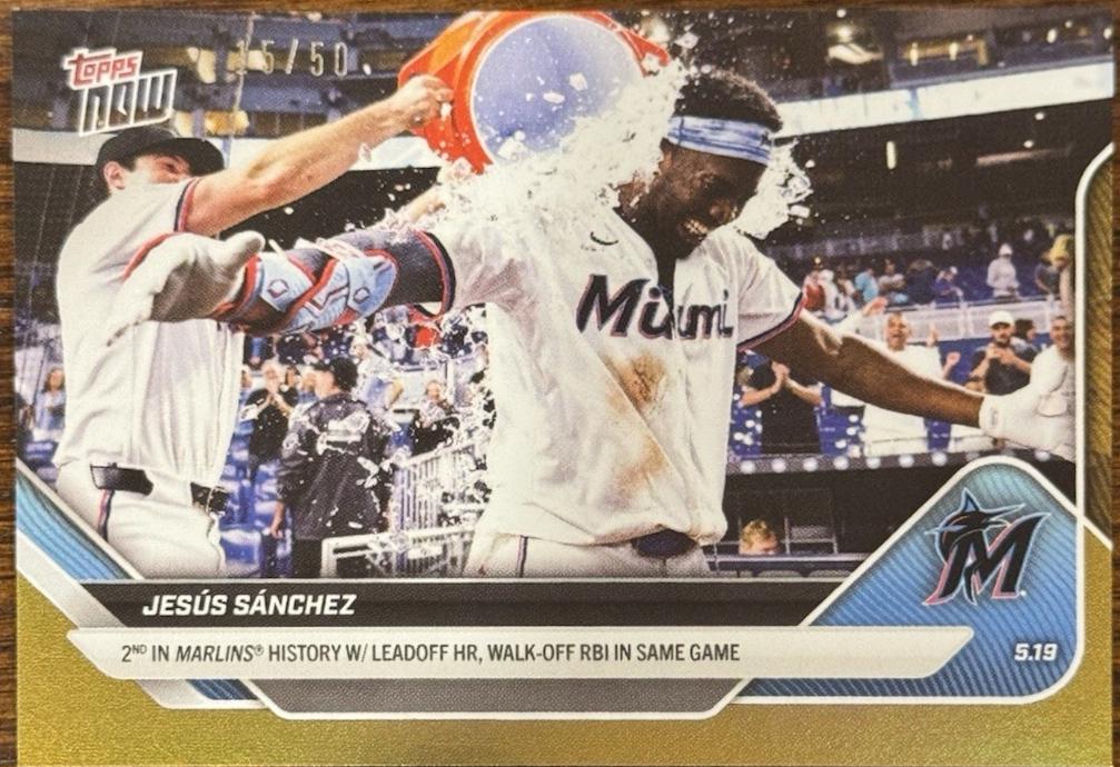 Jesus Sanchez [Gold Foil] #196