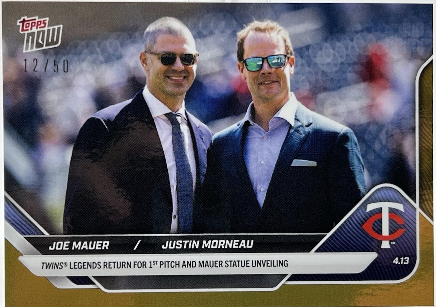 Joe Mauer / Justin Morneau [Gold Foil] #68