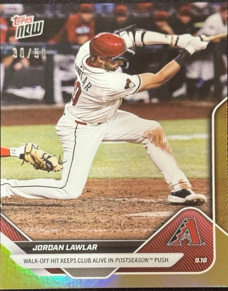 Jordan Lawlar [Gold Foil] #722