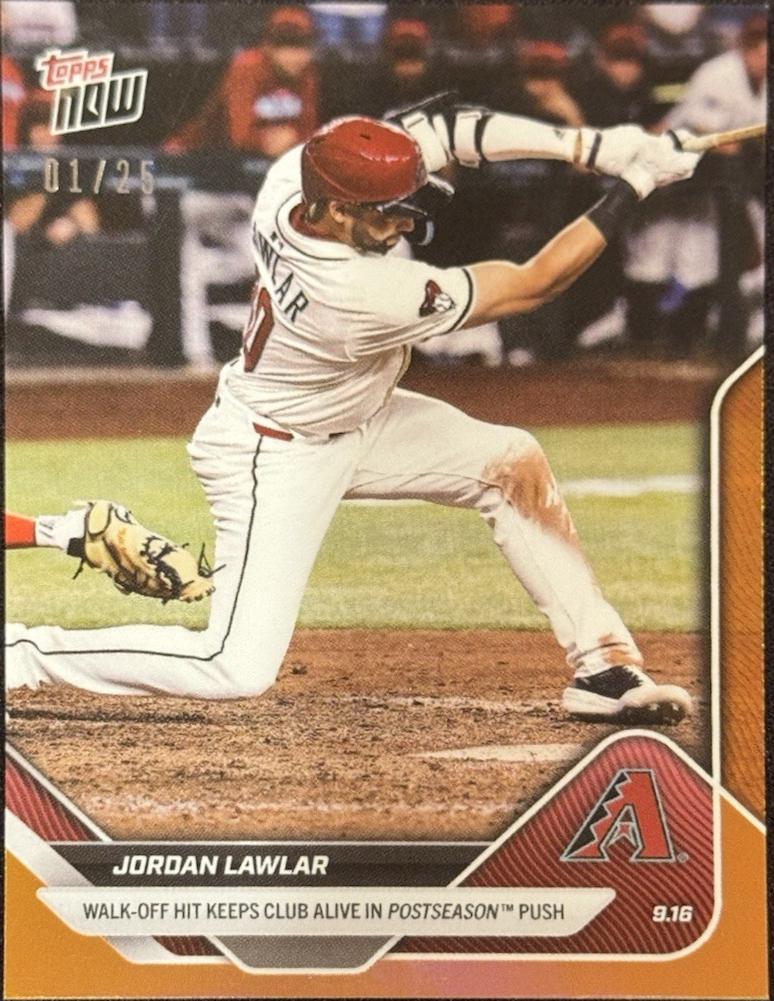 Jordan Lawlar [Orange Foil] #722