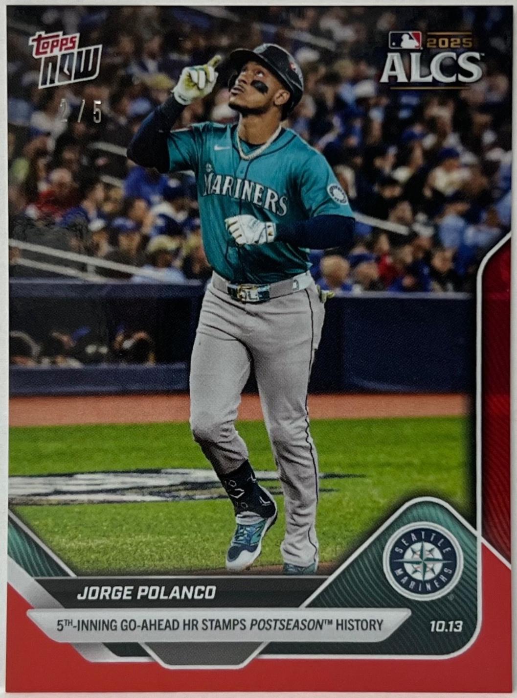 Jorge Polanco [Red Foil] #864