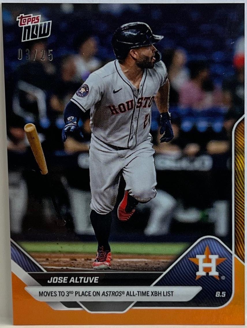 Jose Altuve [Orange Foil] #519