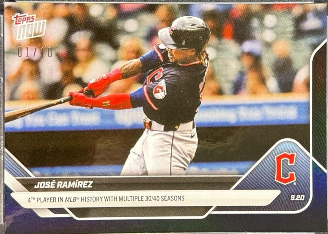 Jose Ramirez [Black Foil] #738