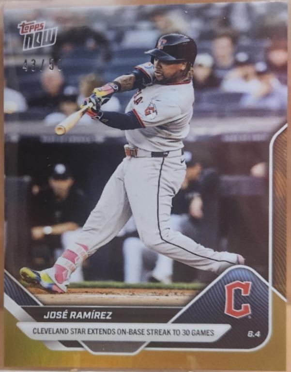 Jose Ramirez [Gold Foil] #255