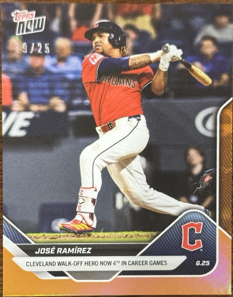 Jose Ramirez [Orange Foil] #350