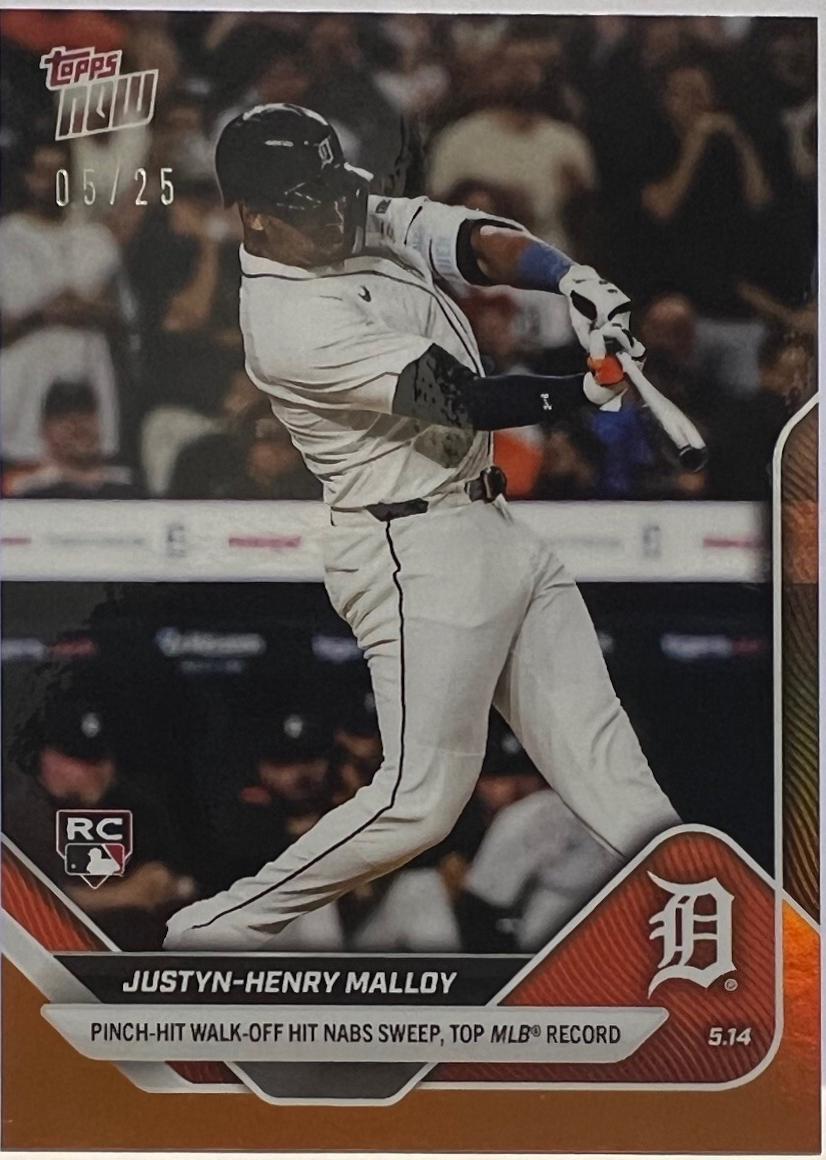 Justyn-Henry Malloy [Orange Foil] #180