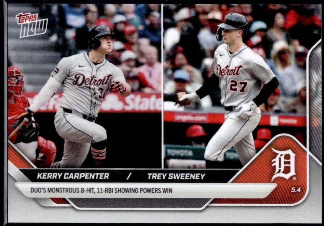 Kerry Carpenter / Trey Sweeney #142