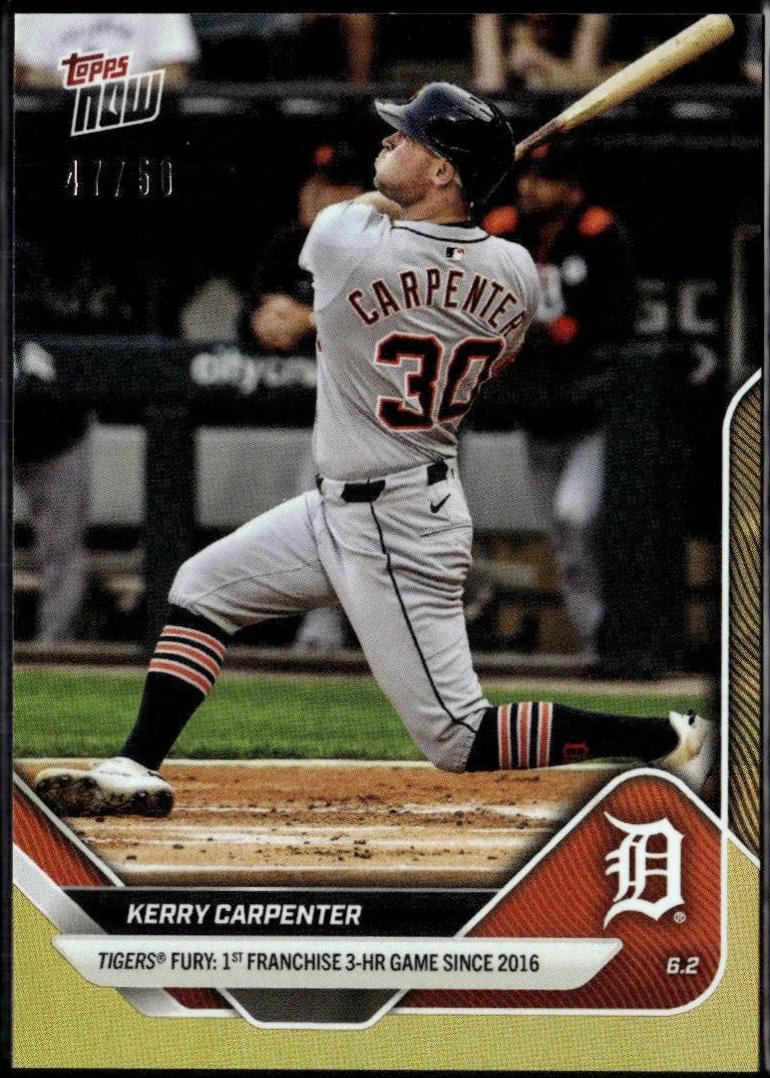 Kerry Carpenter [Gold Foil] #250