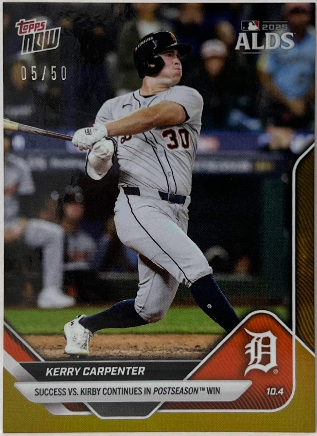 Kerry Carpenter [Gold Foil] #824