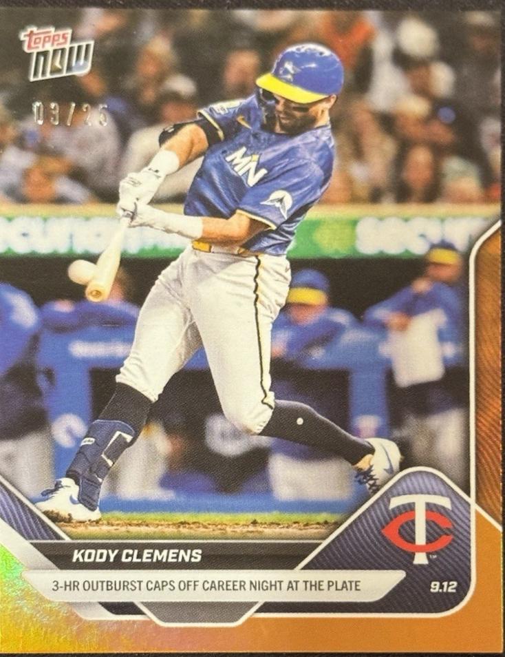 Kody Clemens [Orange Foil] #699