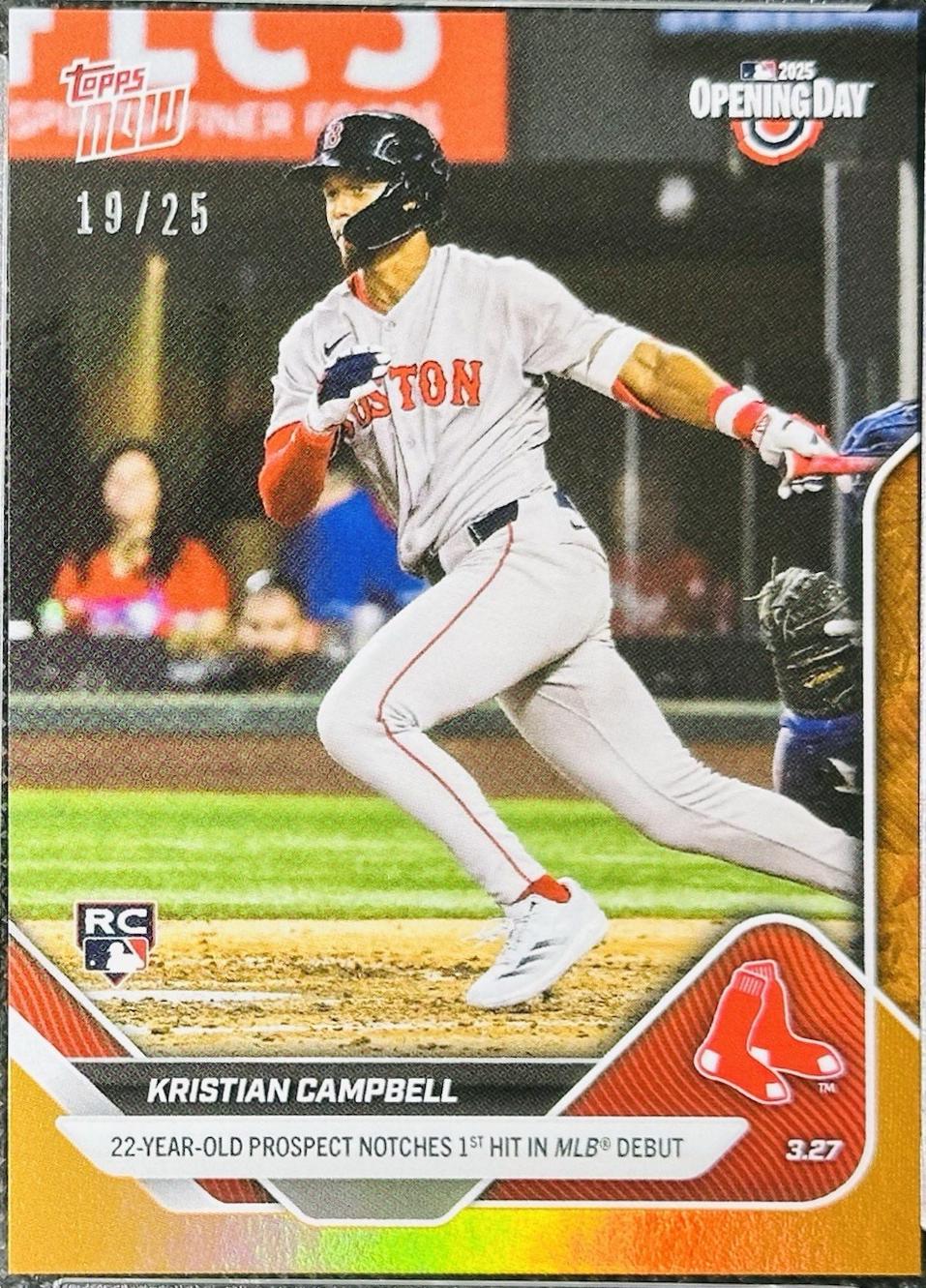 Kristian Campbell [Orange Foil] #11