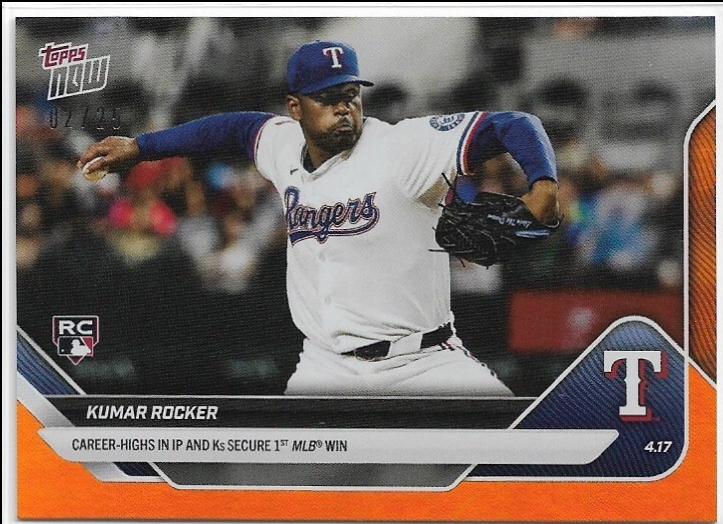 Kumar Rocker [Orange Foil] #78