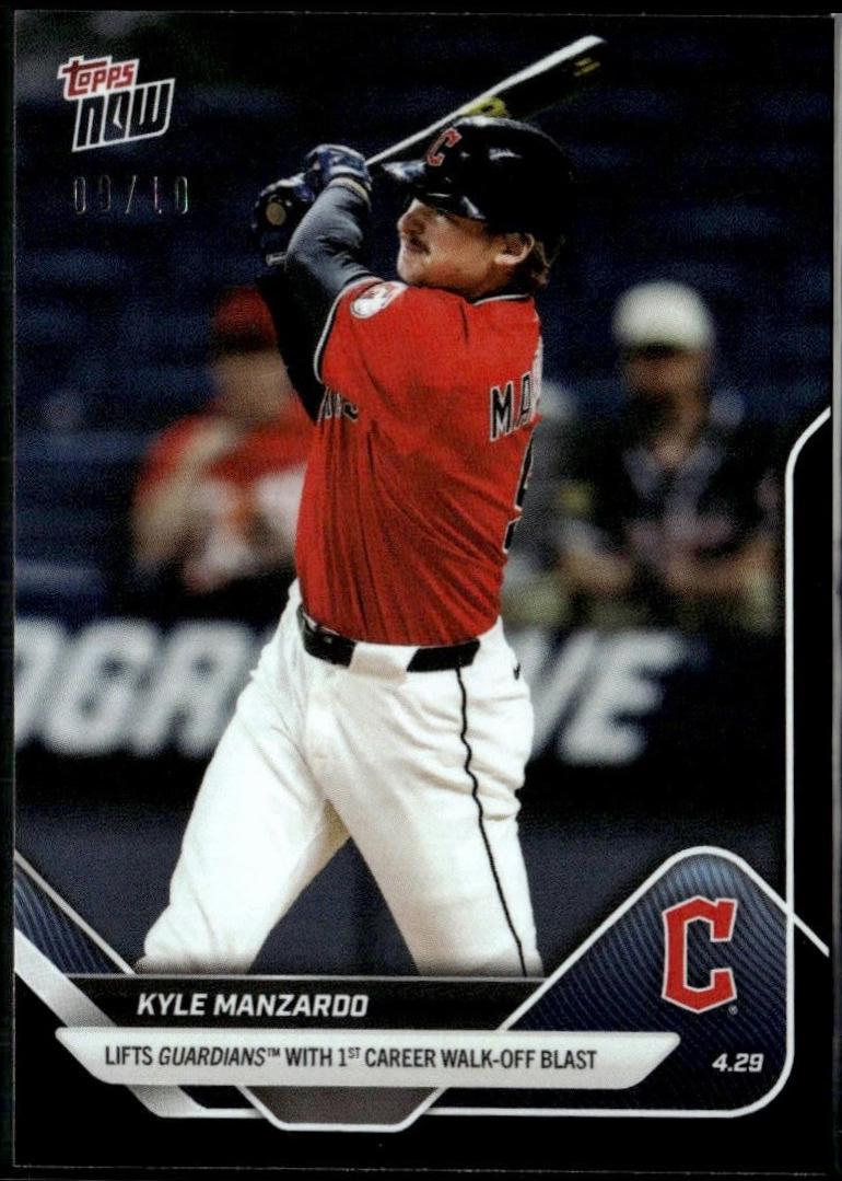 Kyle Manzardo [Black Foil] #118