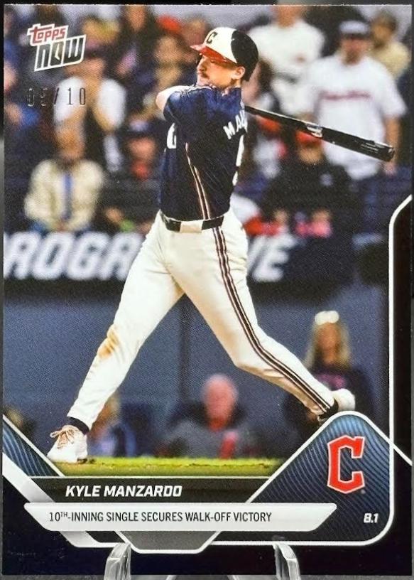 Kyle Manzardo [Black Foil] #495