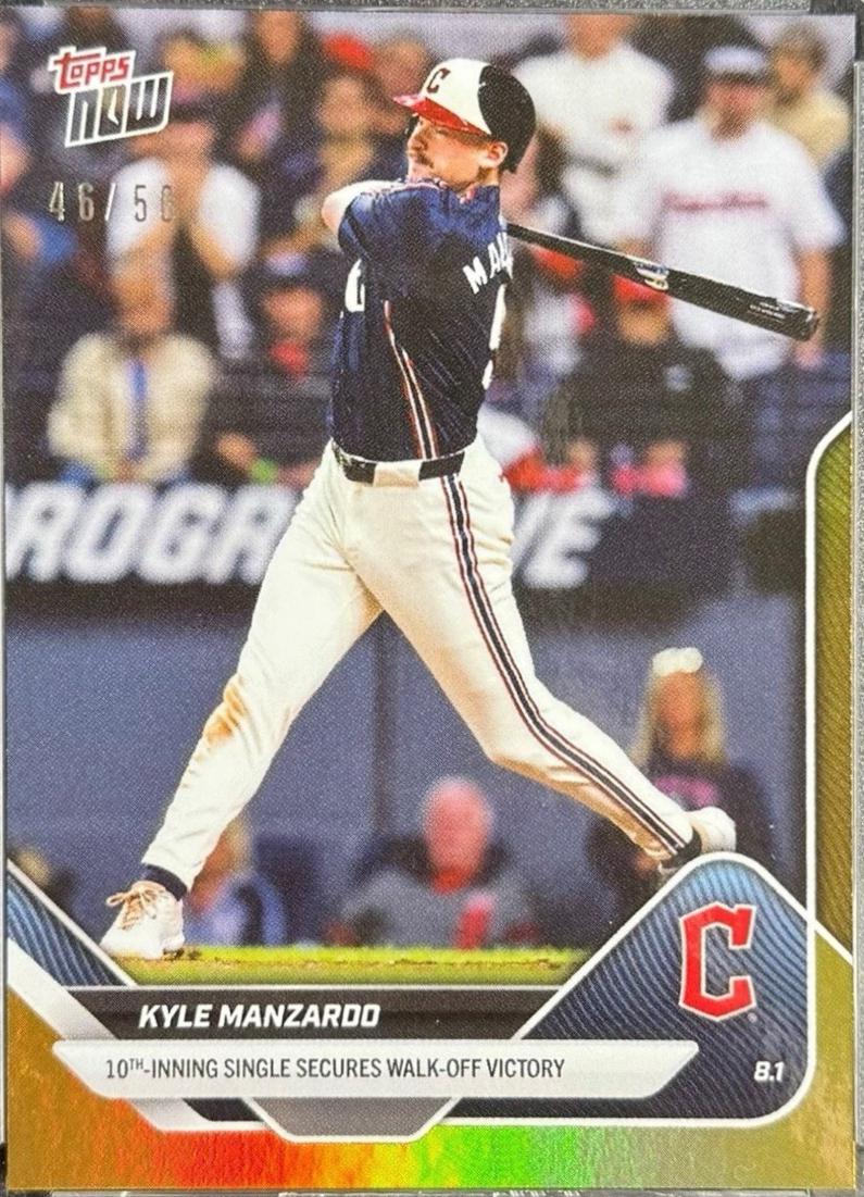 Kyle Manzardo [Gold Foil] #495
