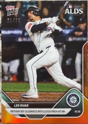 Leo Rivas [Orange Foil] #852