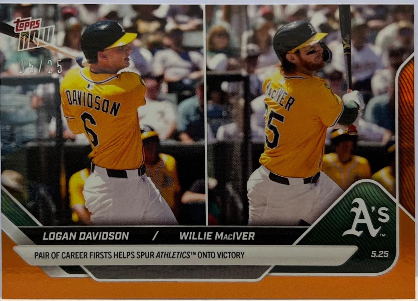 Logan Davidson / Willie MacIver [Orange Foil] #217