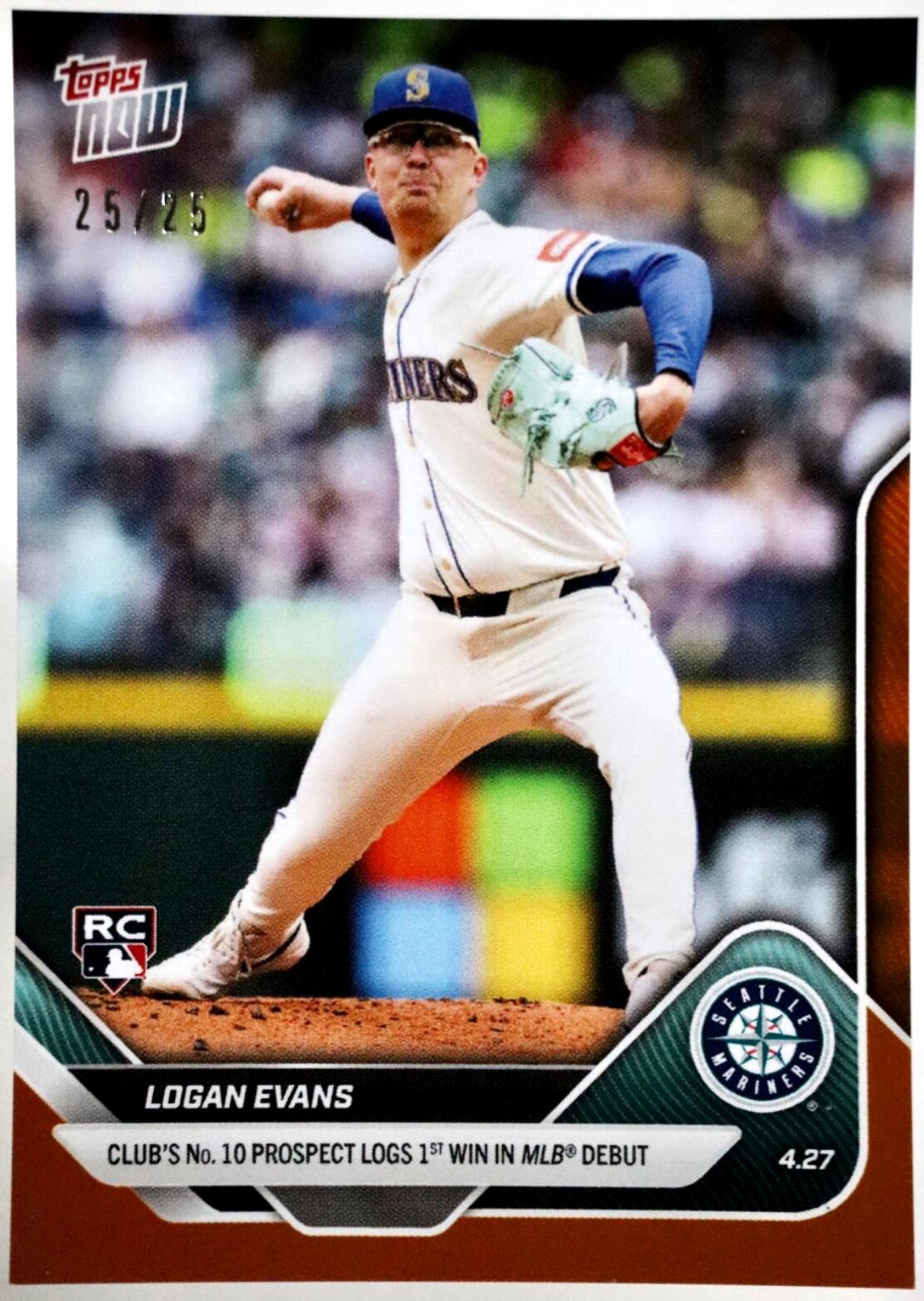 Logan Evans [Orange Foil] #115